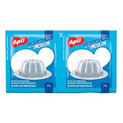 Gelatina Incolor Apti Sem Sabor 24g