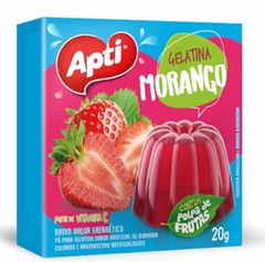 Gelatina Apti Morango 20g