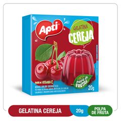 Gelatina Apti Cereja 20g