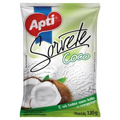 Sorvete Apti Po Coco Com 120 Unidades