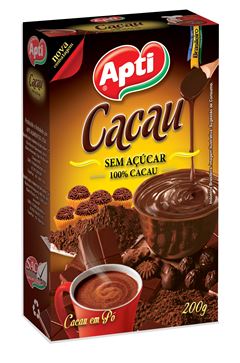 Cacau Em Po Apti 100% 200g
