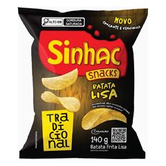 Batata Lisa Tradicional Sinhac 140g