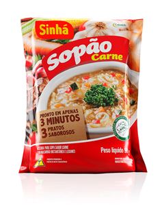 SOPAO SINHA CARNE COM LEGUMES 90G