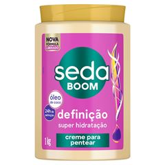 Creme para Pentear Seda Boom Definição Hidratação 1kg