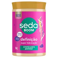 CREME PARA PENTEAR SEDA BOOM DEFINICAO HIDRATACAO 1KG