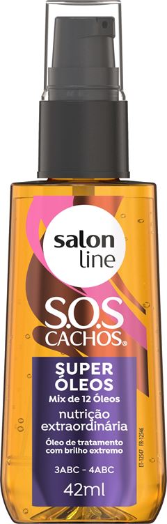 Óleo Capilar Salon Line SOS Cachos Super Óleos