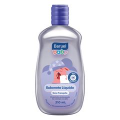 Sabonete Liquido Infantil Baruel Baby Sono Tranquilo 210ml