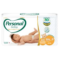 Fralda Descartável Personal Premium MG Pequeno 40 Unidades