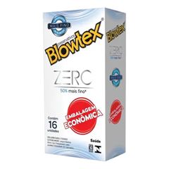 PRESERVATIVO BLOWTEX ZERO COM 16 UNIDADES