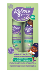 Kit Shampoo e Condicionador Kolene Cachinhos Definidos 300ml + 200ml