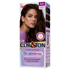 Tintura Niely Cor & Ton Sem Amônia 5.0 Castanho Claro