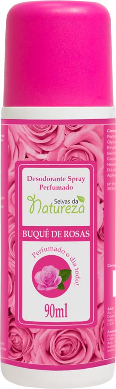 Desodorante Spray Seivas Do Campo Bouquet Rosas