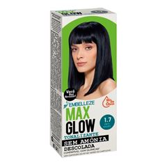 Tonalizante Maxton Glow 1.7 Preto Azulado