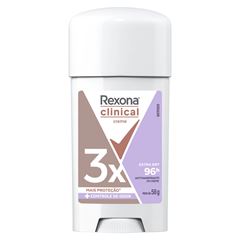 Desodorante Creme Rexona Feminino Clinical Extra Dry 58g