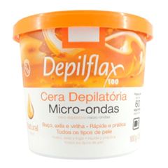 Cera Depilflax Micro-ondas Natural 200g