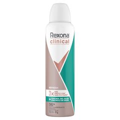 Desodorante Aerosol Rexona Clinical Feminino Refresh 150ml