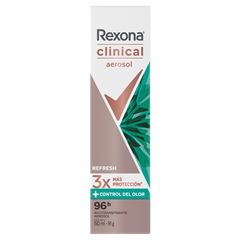 Desodorante Aerosol Rexona Clinical Feminino Refresh 150ml