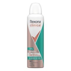 Desodorante Aerosol Rexona Clinical Feminino Refresh 150ml