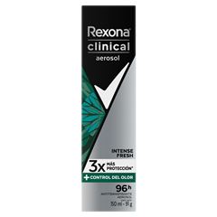 Desodorante Aerosol Rexona Clinical Masculino Intense Fresh 150ml