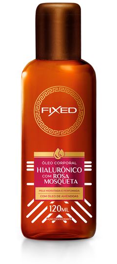 Óleo Corporal Fixed Ácido Hialurônico com Rosa Mosqueta 120ml