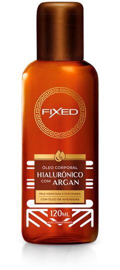 Óleo Corporal Fixed Ácido Hialurônico com Argan 120ml