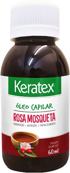 Óleo Capilar Keratex Rosa Mosqueta 60ml