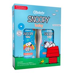 Shampoo + Condicionador Infantil Cottonbaby Snoopy Toque de Algodão