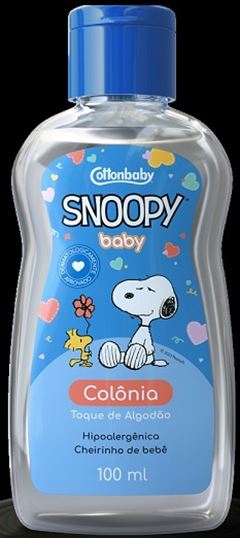 Colônia Infantil Cottonbaby Snoopy 100ml