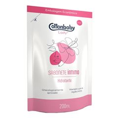 Sabonete Líquido Íntimo Cottonbaby Lady Hidratante Refil