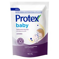 SABONETE LIQUIDO PROTEX BABY LAVANDA REFIL 180ML