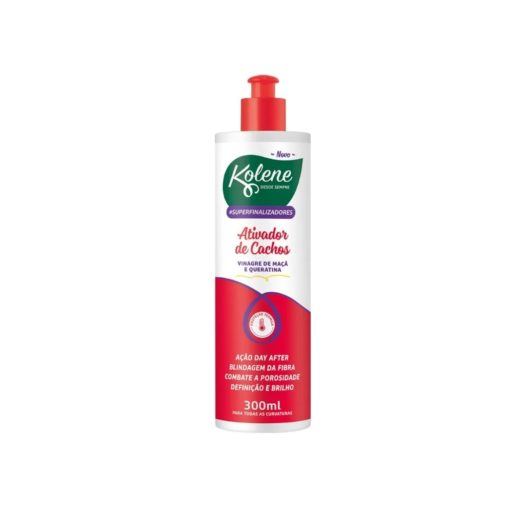Ativador de Cachos Kolene Vinagre de Maçã 300ml