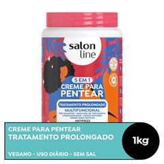 Creme Para Pentear Salon Line Tratamento Prolongado 5 em 1 1kg