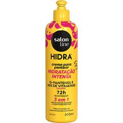 CREME PARA PENTEAR HIDRA D-PANTENOL 3 EM 1 SALON LINE 300ML