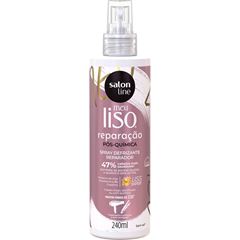 SPRAY DEFRIZANTE MEU LISO REPARACAO POS-QUIMICA PROTETOR TERMICO SALON LINE 240ML