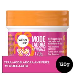 CERA MODELADORA TODECACHO ANTIFRIZZ SALON LINE 120G