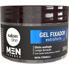 GEL FIXADOR MEN ESSENCE EXTRAFORTE SALON LINE 300G