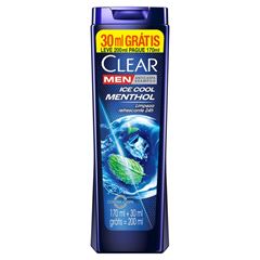 Shampoo Clear Men Ice Cool Men 200ml Leve + Pague -