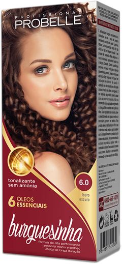 TINTURA KIT PROBELLE BURGUES 6.1 LOURO ACINZENTADO