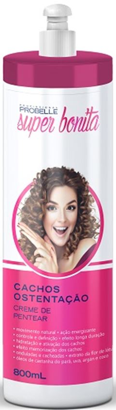 Creme para Pentear Probelle Cachos Ostentação
