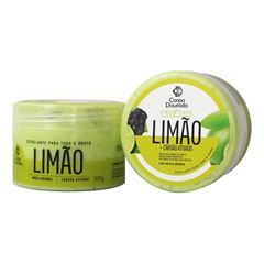 Esfoliante Corporal Dourado Limão e Carvão 150ml