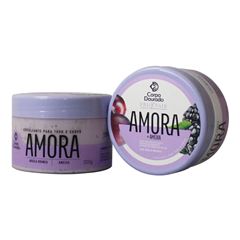 Esfoliante Corporal Dourado Amora e Ameixa 150g
