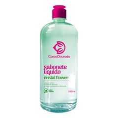 Sabonete Líquido Corporal Dourado Cristal Flower 1L