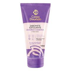 Sabonete Líquido Esfoliante Corporal Dourado Amora e Ameixa