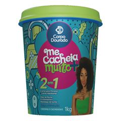 Creme de Tratamento Corporal Dourado Me Cacheia Muito+ 1kg