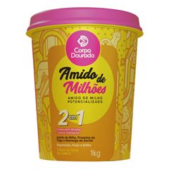 Creme de Tratamento Corporal Dourado Amido de Milho 1kg