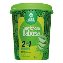 Creme de Tratamento Corporal Dourado Caprichosa Babosa 1kg