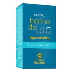 Kit Corpo Dourado Banho de Lua Algas Marinhas
