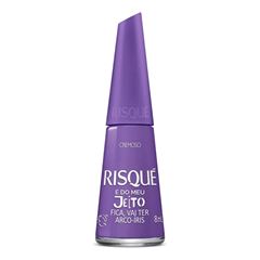 Esmalte Risqué Cremoso Fica Vai Ter Arco-Íris (encartelado)