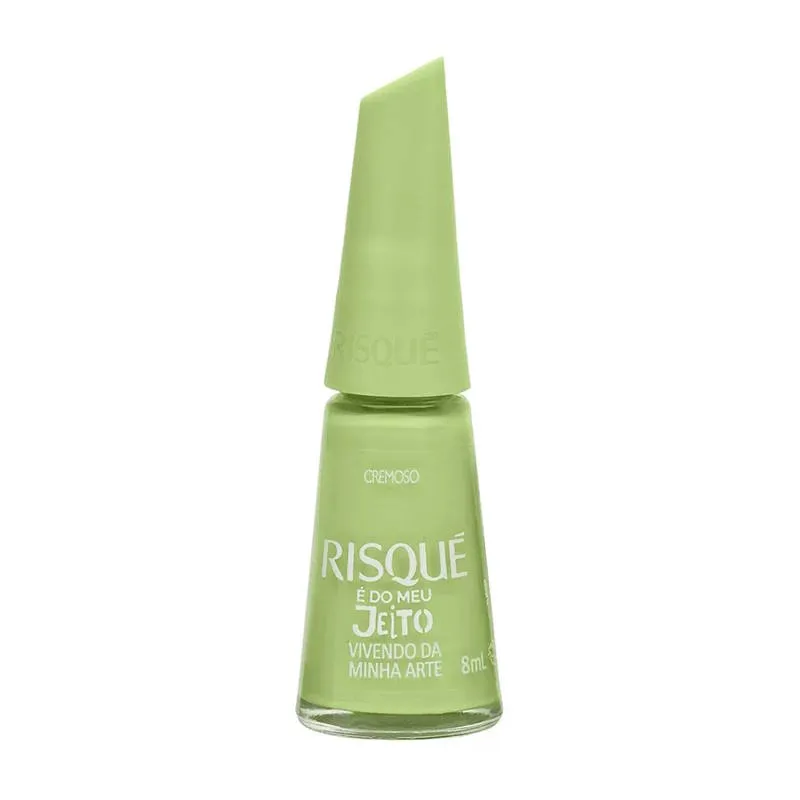 Esmalte Risqué Cremoso Vive Da Minha Arte - Solto