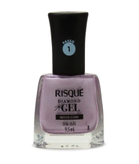 Esmalte Risque Diamond Gel Seda Lilás
